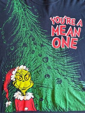 Dr. Seuss "The Grinch" Oversized Print T-Shirt (2001)

Size 3XL